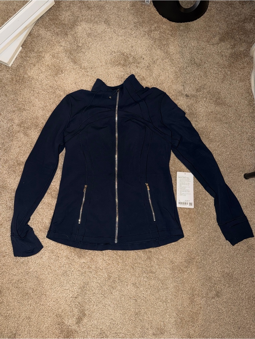 lululemon define jacket nulu (True Navy/Mirror Silver)